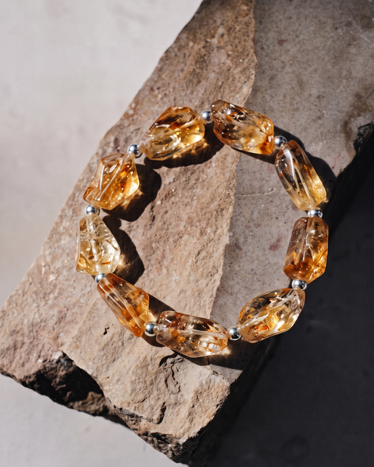 Golden Facet — Golden Stone Bracelet