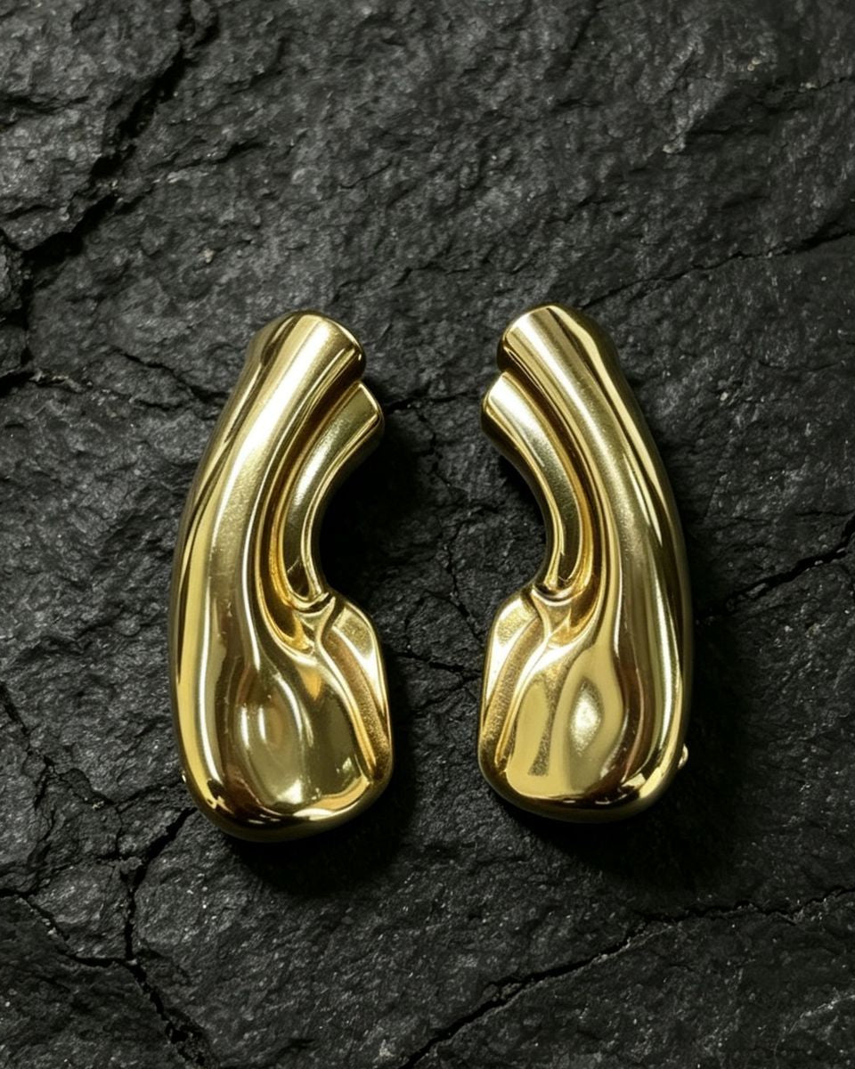 Fluxform — Sculptural Ear Cuffs
