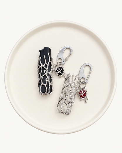 Thornbound — Metal Lighter Case Bag Charm