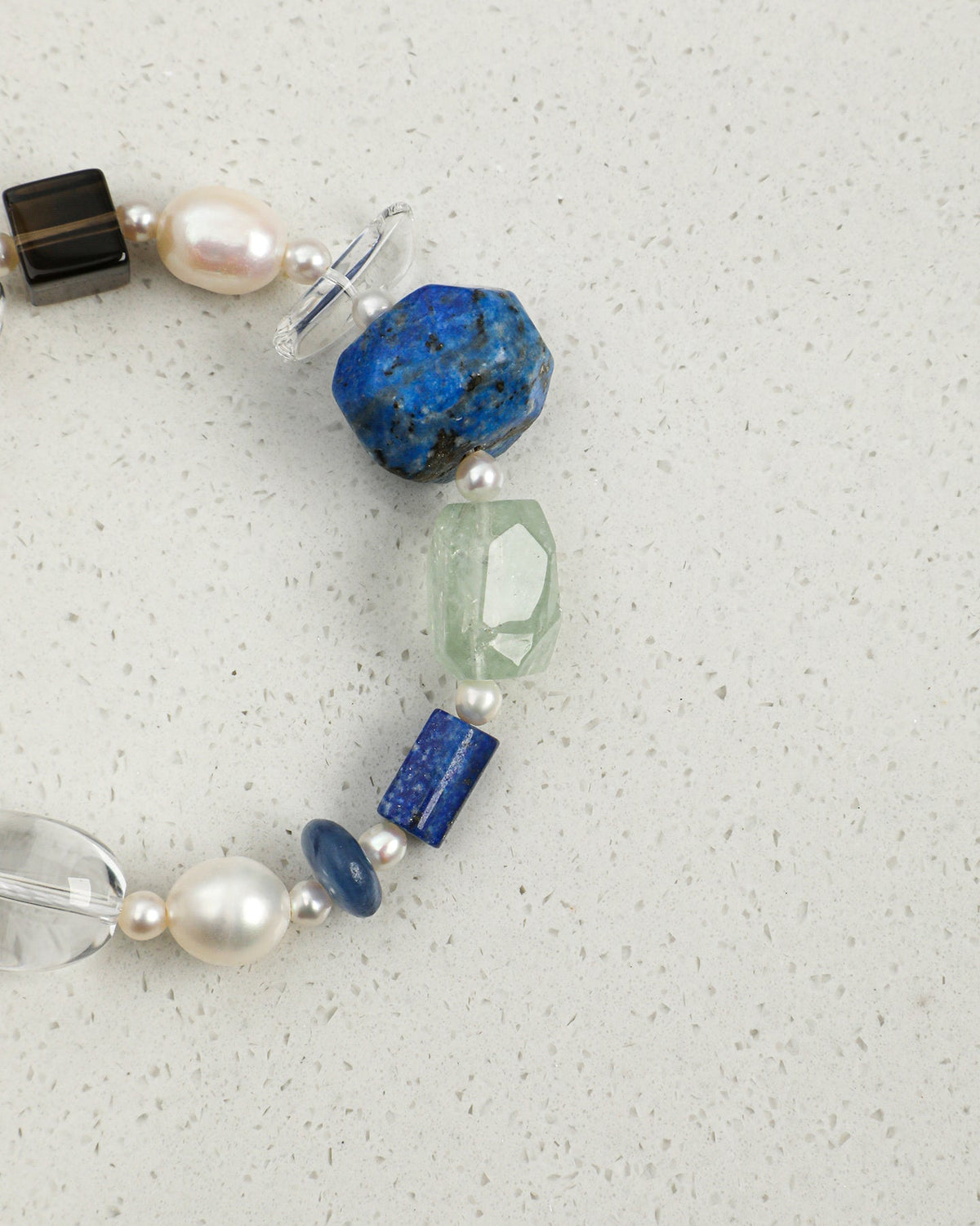 Clear Azure — Stone Facet Bracelet
