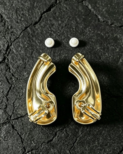 Fluxform — Sculptural Ear Cuffs