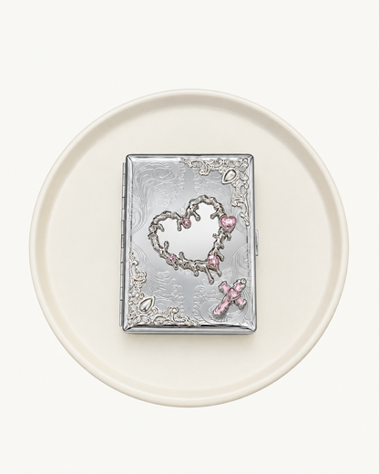 Thornheart — Gothic Mirror Cigarette Case
