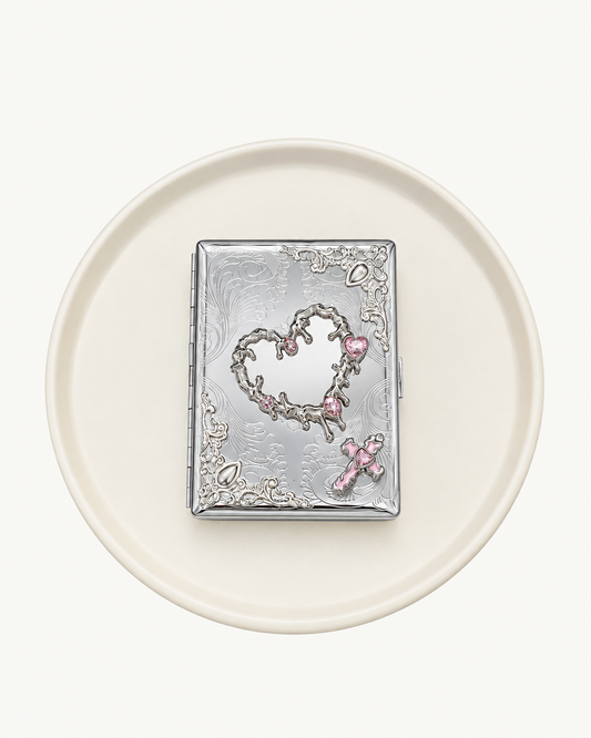 Thornheart — Gothic Mirror Cigarette Case