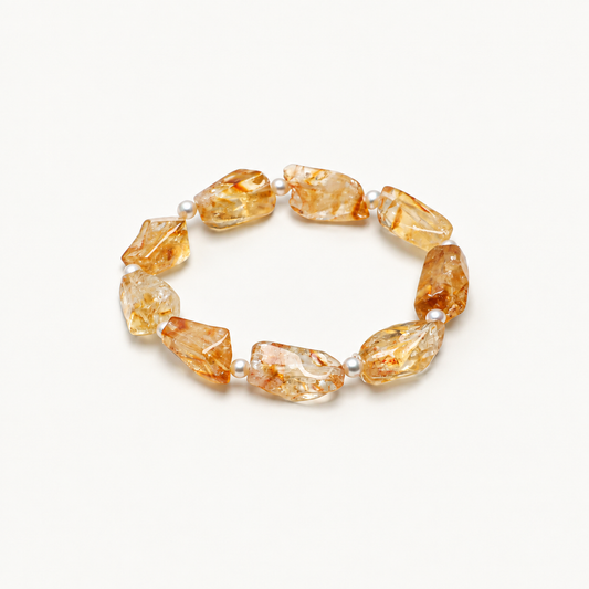 Golden Facet — Golden Stone Bracelet