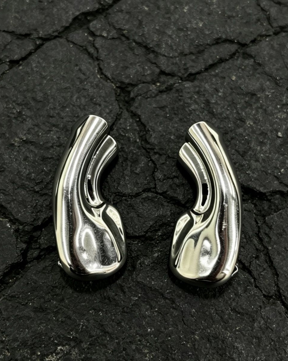 Fluxform — Sculptural Ear Cuffs