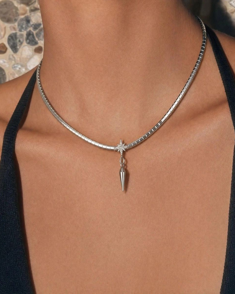 Starfall — Spike Pendant Necklace