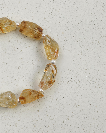 Golden Facet — Golden Stone Bracelet