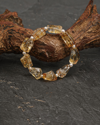 Golden Facet — Golden Stone Bracelet