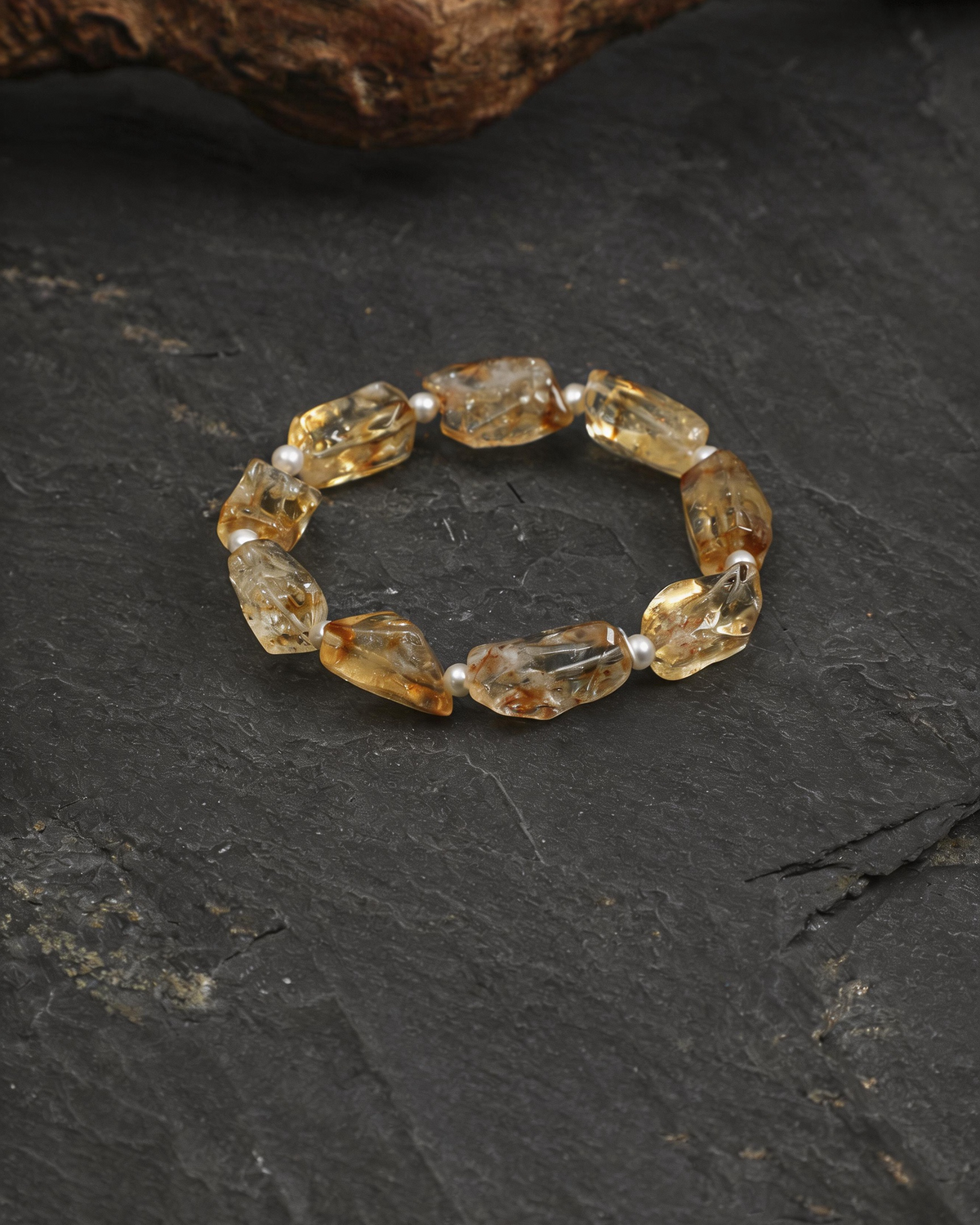 Golden Facet — Golden Stone Bracelet