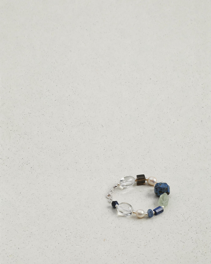 Clear Azure — Stone Facet Bracelet