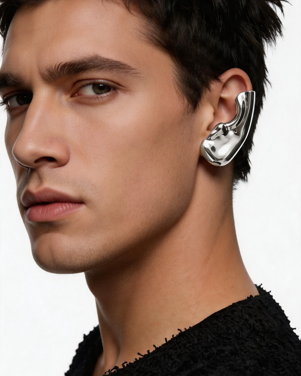 Fluxform — Sculptural Ear Cuffs